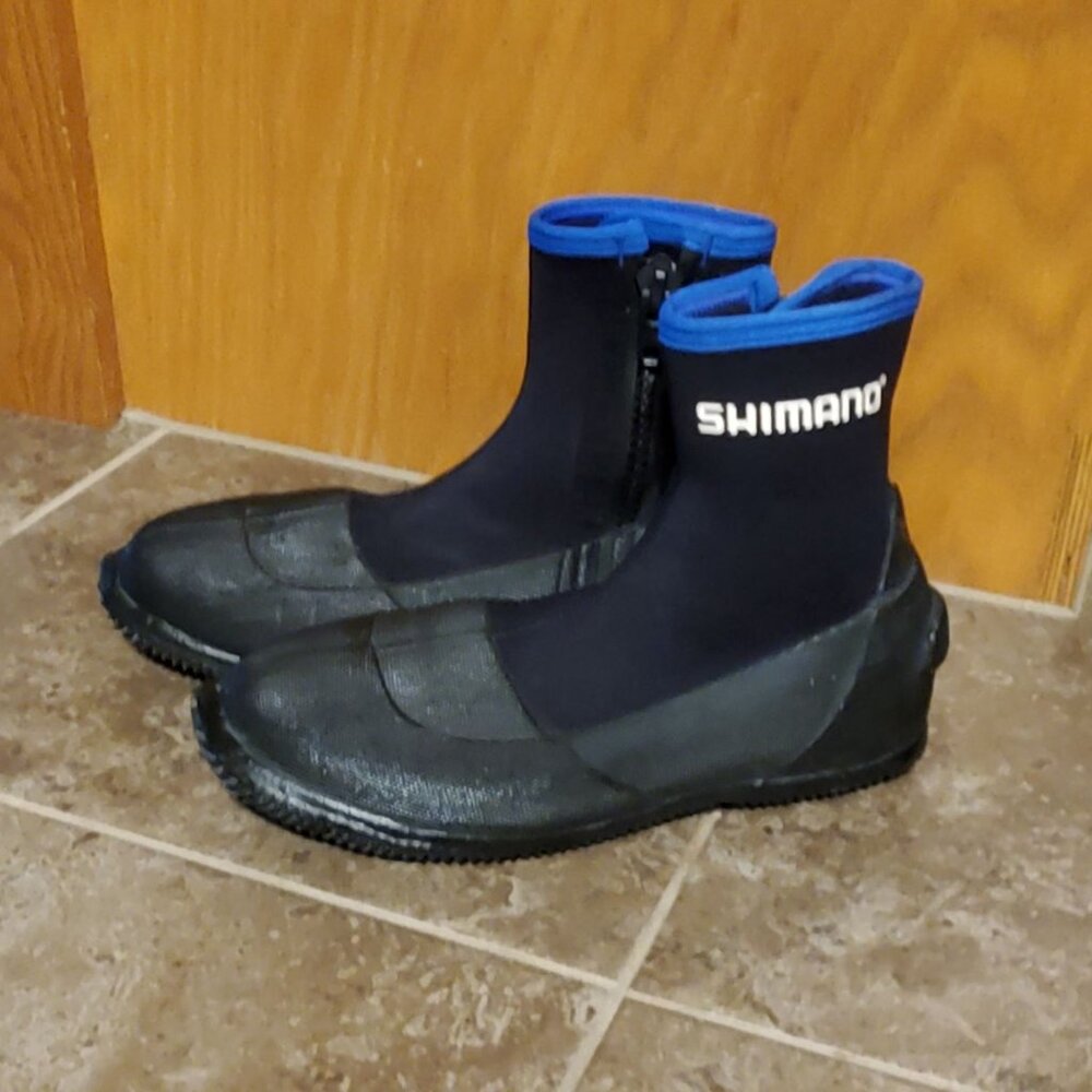 Shimano Flats Wading Boots Scuba Diving Fishing Size 11